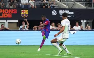 Xavi: "A Dembélé le veo feliz en el Barça"
