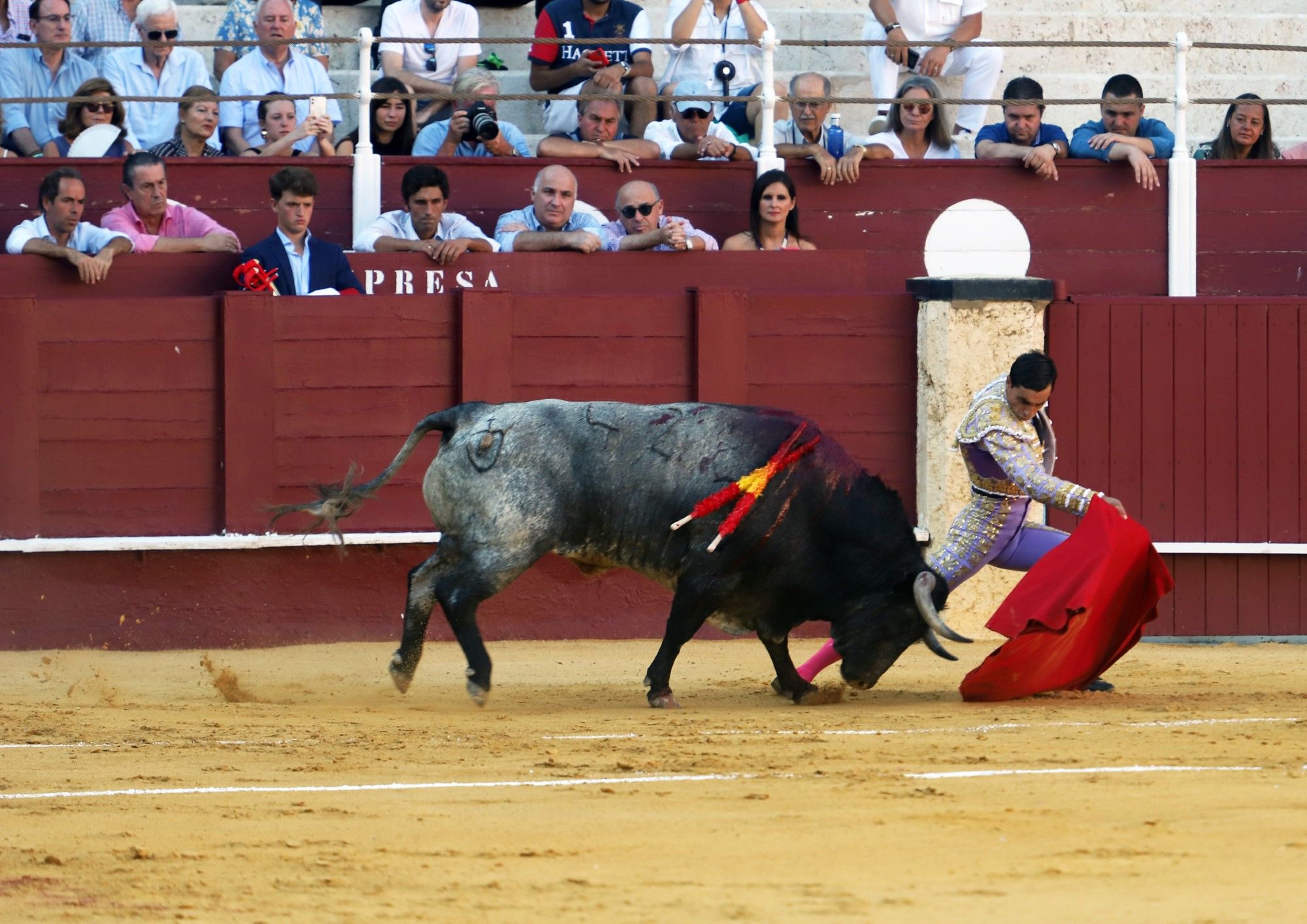 Decepción en el Desafío Ganadero en La Malagueta en la tercera de abono