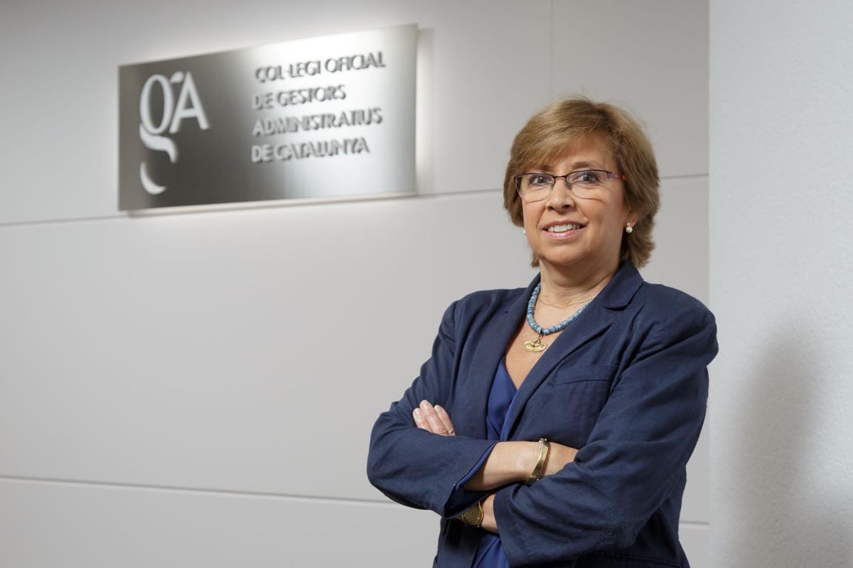 Concha Forteza, miembro de la Comisión Fiscal del Col·legi Oficial de Gestors Administratius de Catalunya