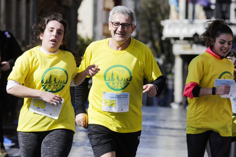 Carrera solidaria contra el hambre en Oviedo