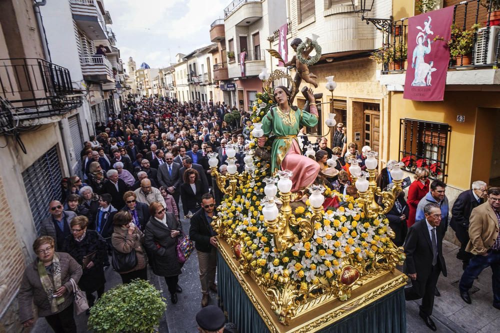 Catral celebra la romería de Santa Águeda y su mer