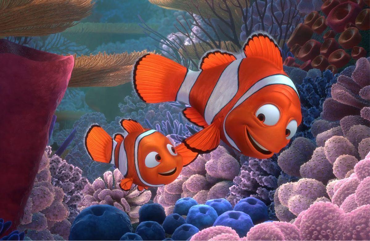 Un fotograma de 'Buscando a Nemo pelicula'.