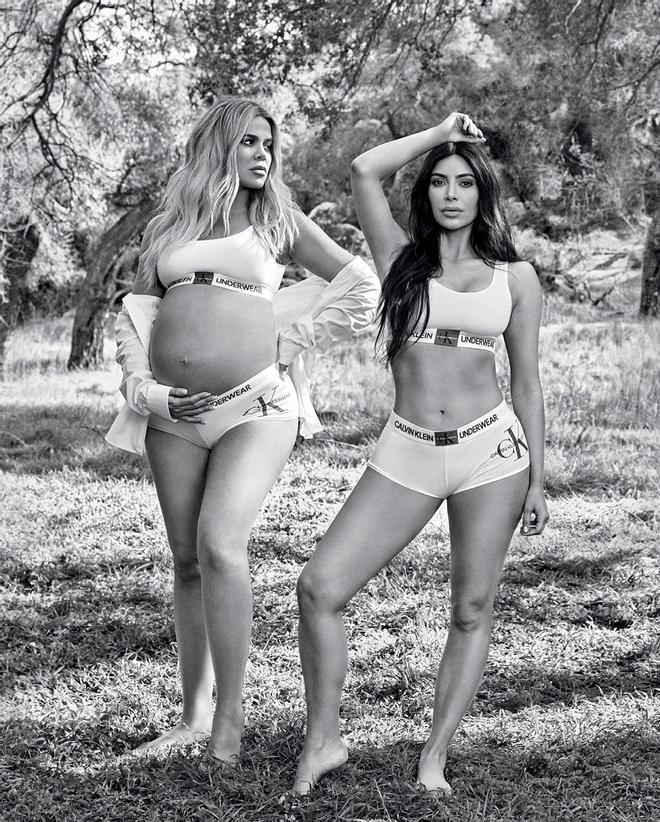 Las mujeres Kardashian en la nueva campaña de Calvin Klein