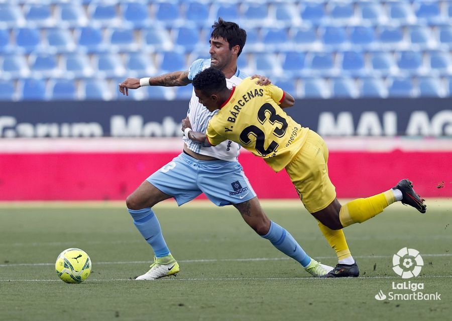 Las imágenes del Málaga CF - Girona