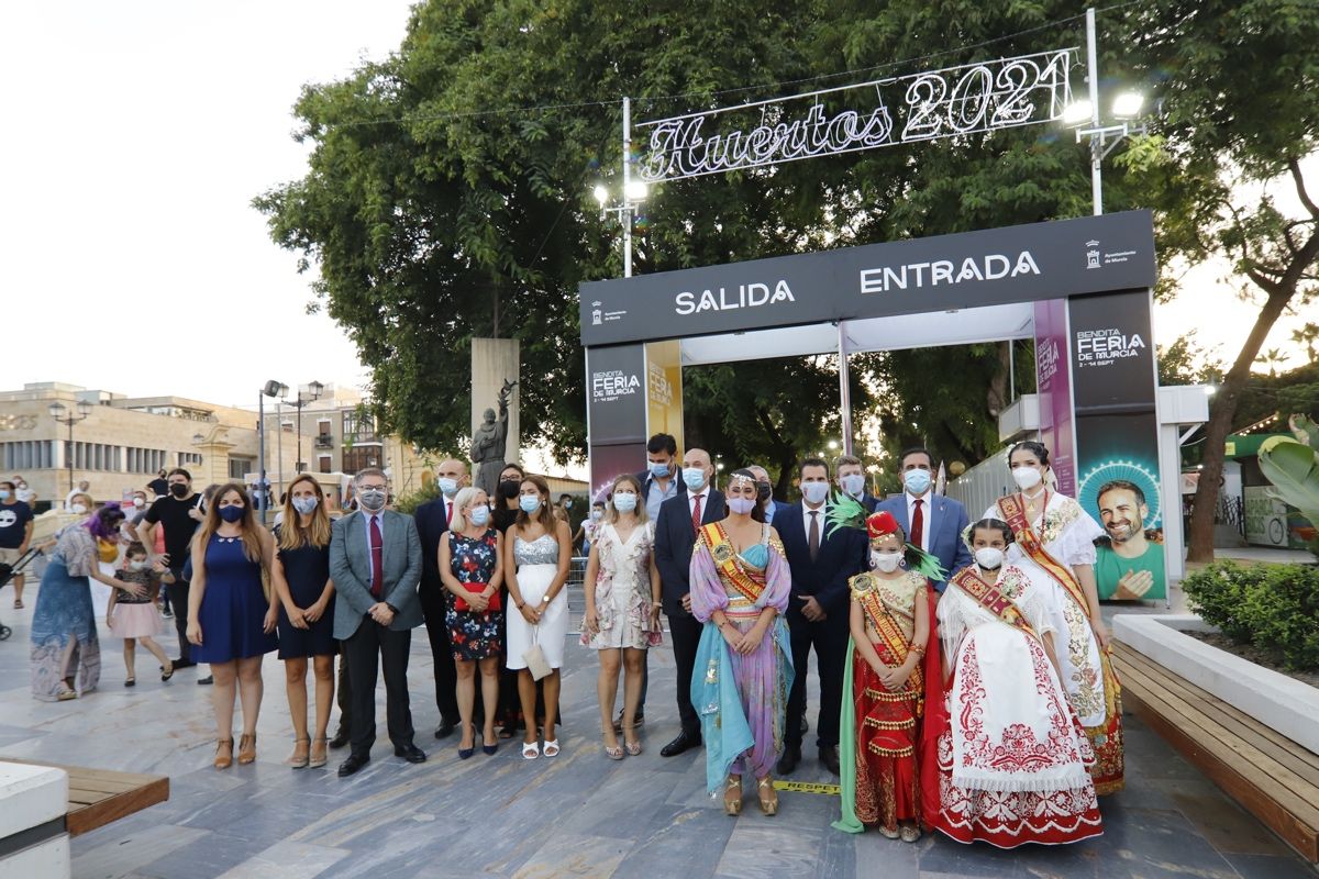 Apertura de los Huertos de la Feria de Murcia