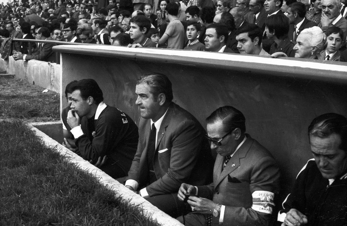 Roque Máspoli, entrenador del Elche en la 1968-1969