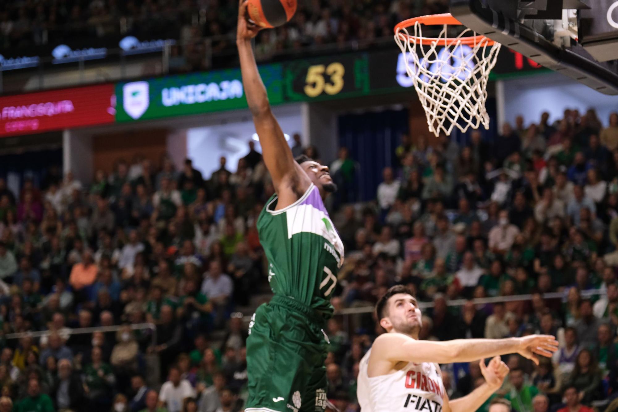 El Unicaja - Bàsquet Girona, en imágenes