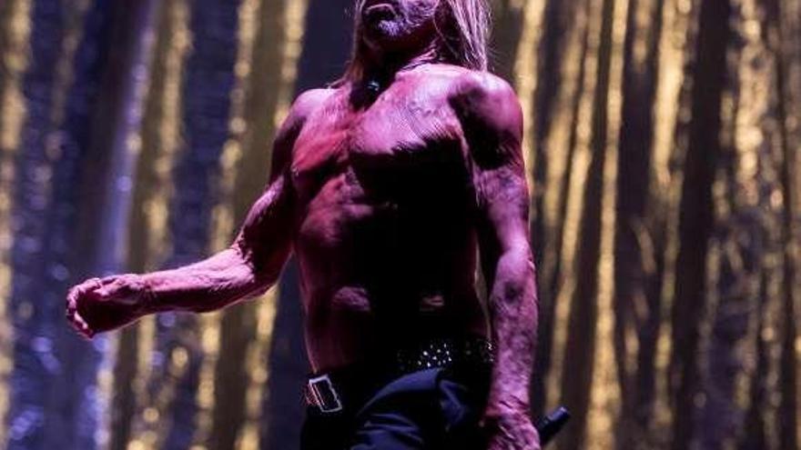 Iggy Pop, el año pasado en el festival. // Óscar Corral