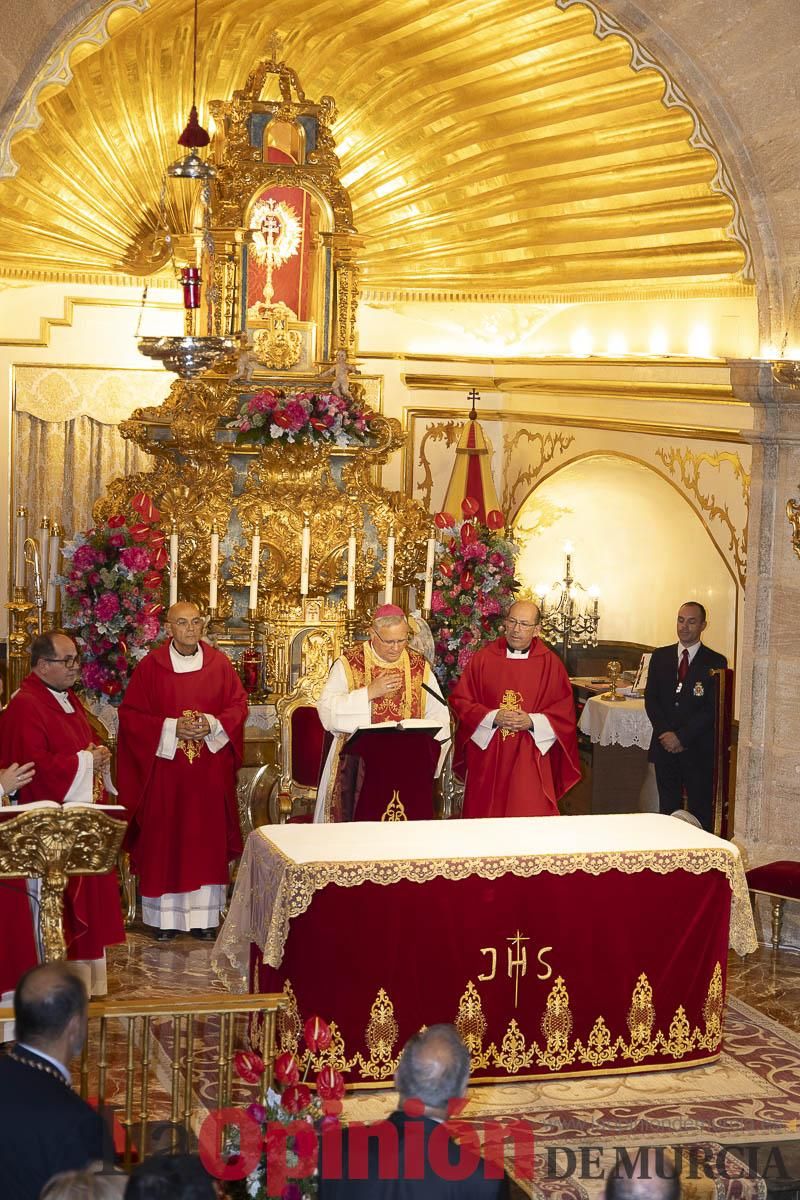 Así se ha vivido en Caravaca la clausura del Quinario de la Vera Cruz