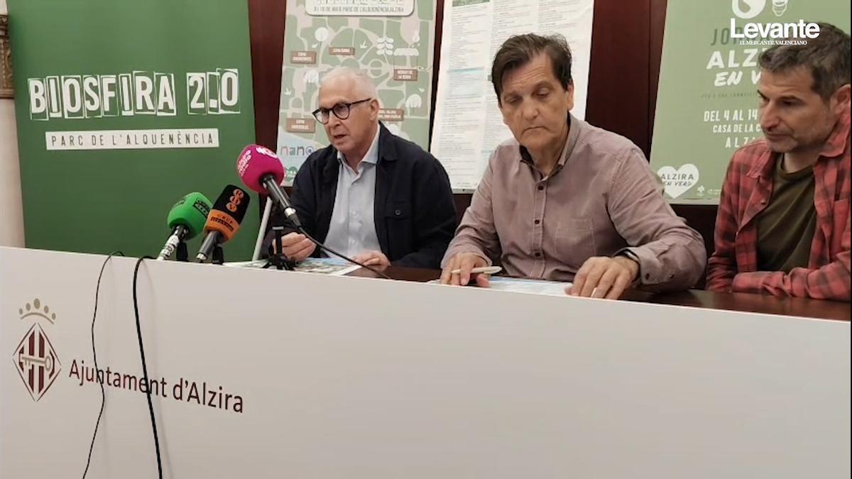 Estas son las novedades de las jornadas "Alzira en Verd" y la Biosfira