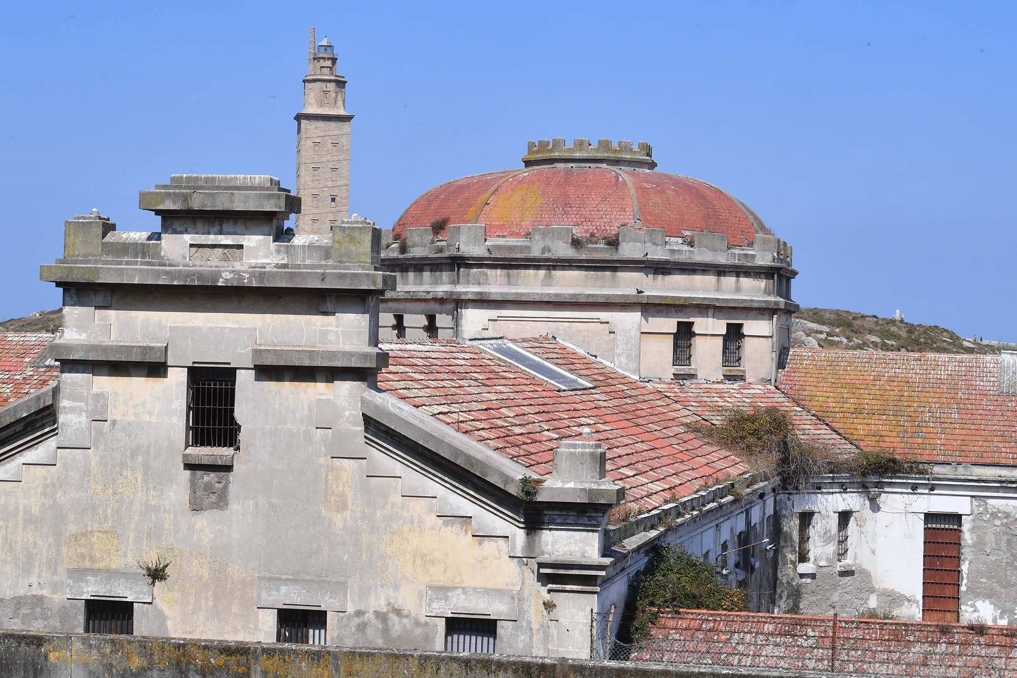 Vista actual de la cárcel de A Coruña Víctor Echave