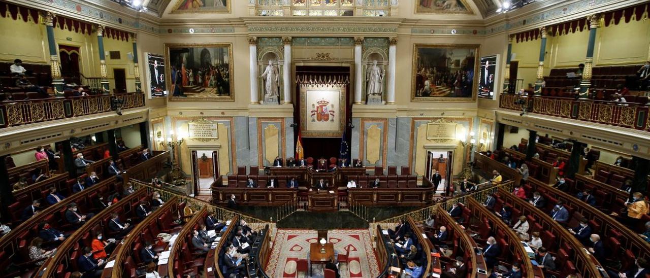 El hemiciclo del Congreso, en una foto de archivo.