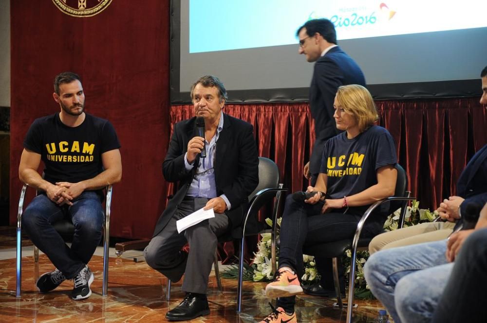 La UCAM vuelve a reunir a sus olímpicos