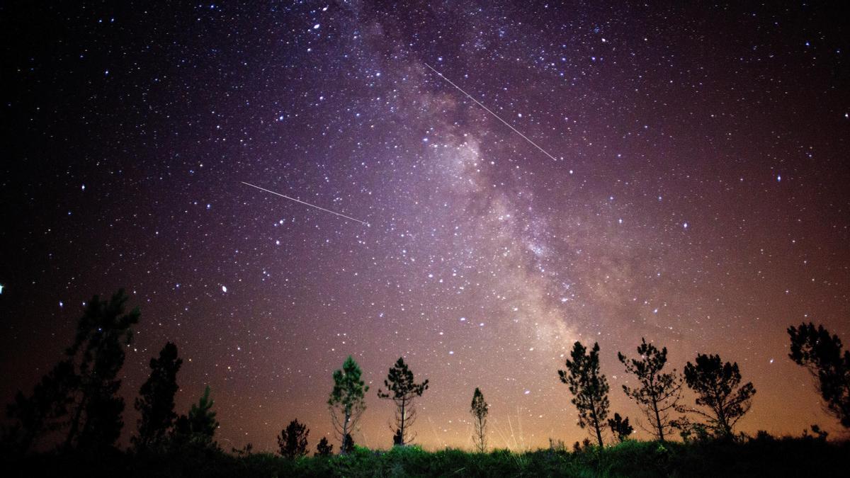 Una imagen del cielo desde el concello coruñés de Monfero.