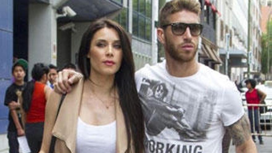 Pilar Rubio y Sergio Ramos, de vacaciones.