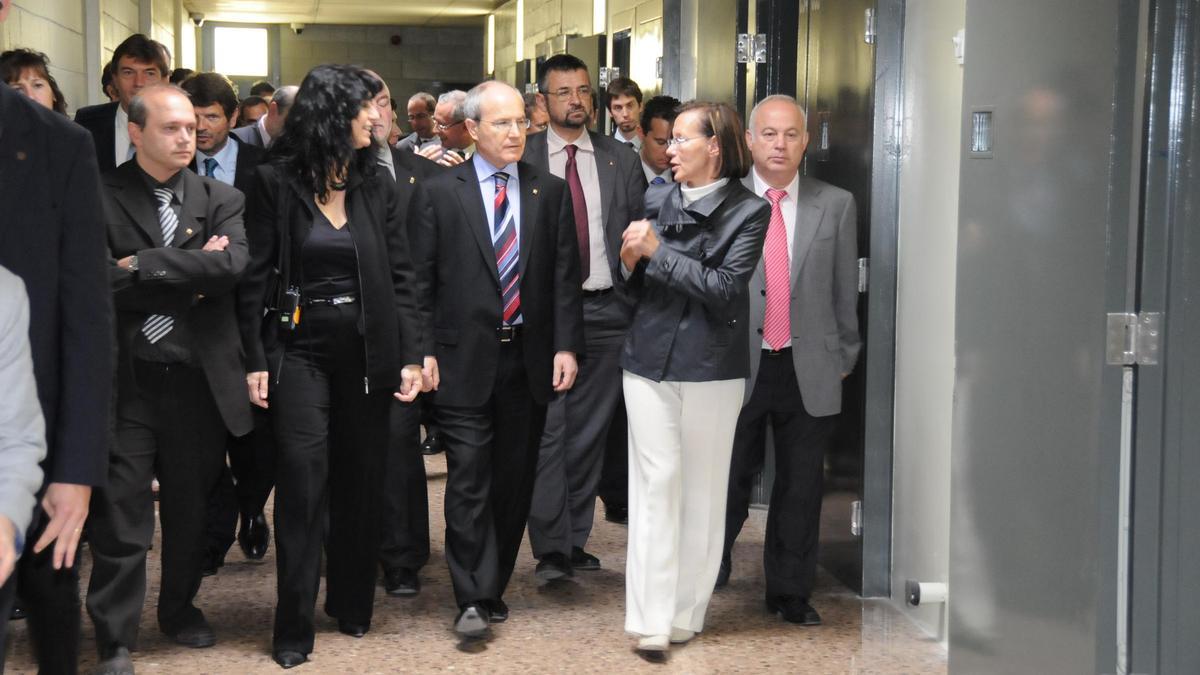 Inauguració de la presó de Lledoners, el 2008