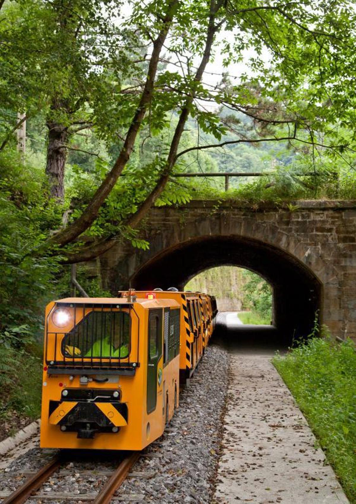 Tren del Ecomuseo minero