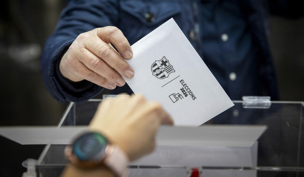 El FC Barcelona celebra un proceso electoral para escoger al nuevo presidente del club