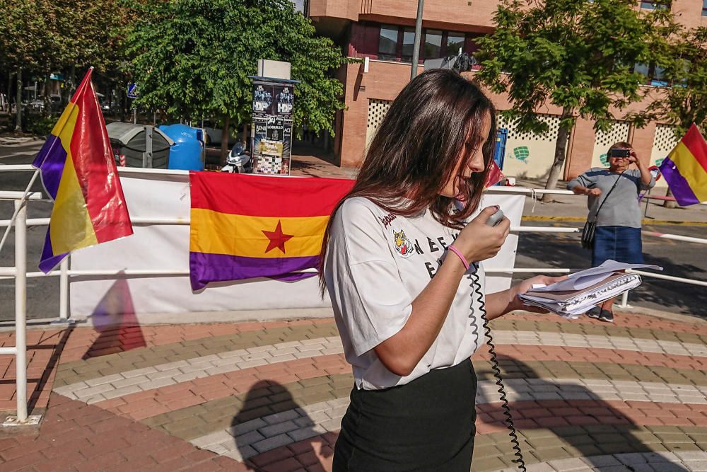 Homenaje republicano a Miguel Hernández en Orihuel