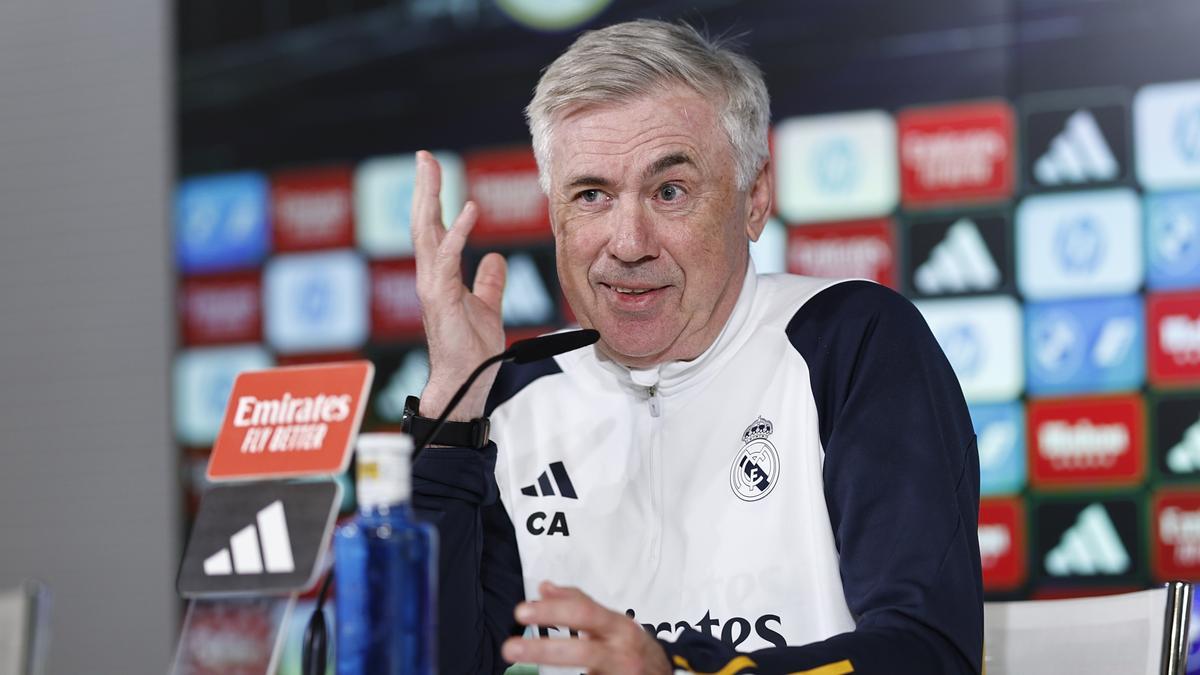 Rueda de prensa de Ancelotti