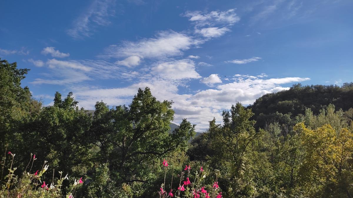 Cielo despejado.