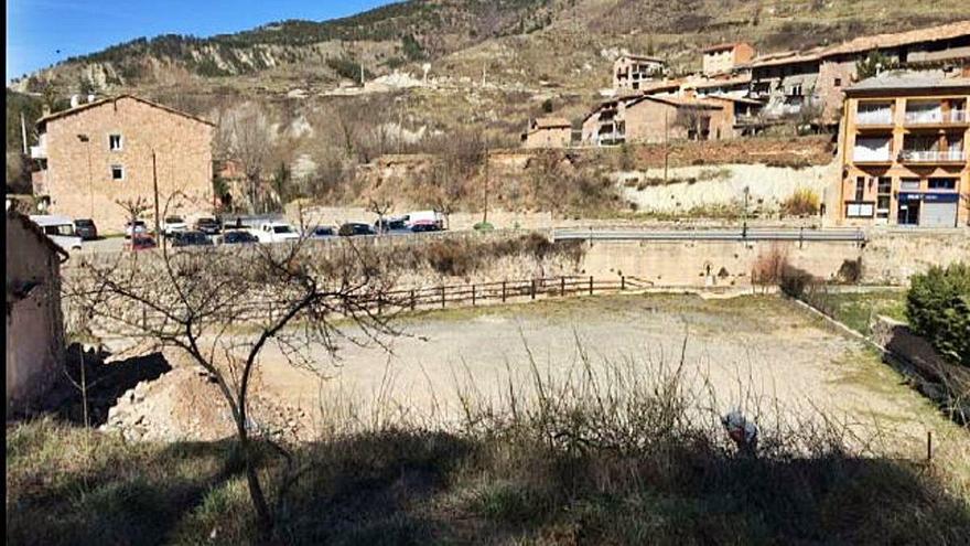 Zona de l&#039;antic escorxador de la Pobla de Lillet