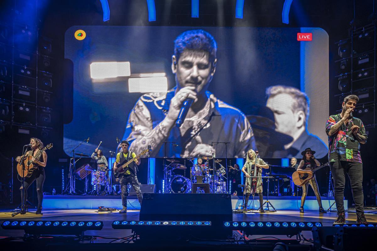 Concierto de Melendi en el Palau Sant Jordi de Barcelona