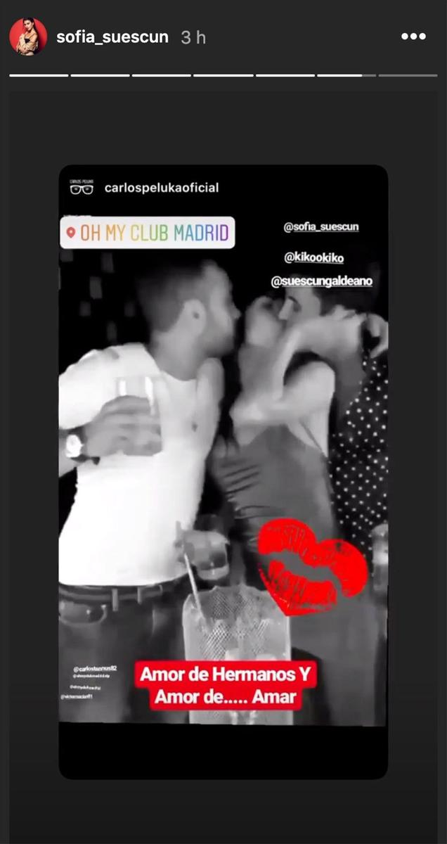 Kiko, Sofía y Carlos Cuevas