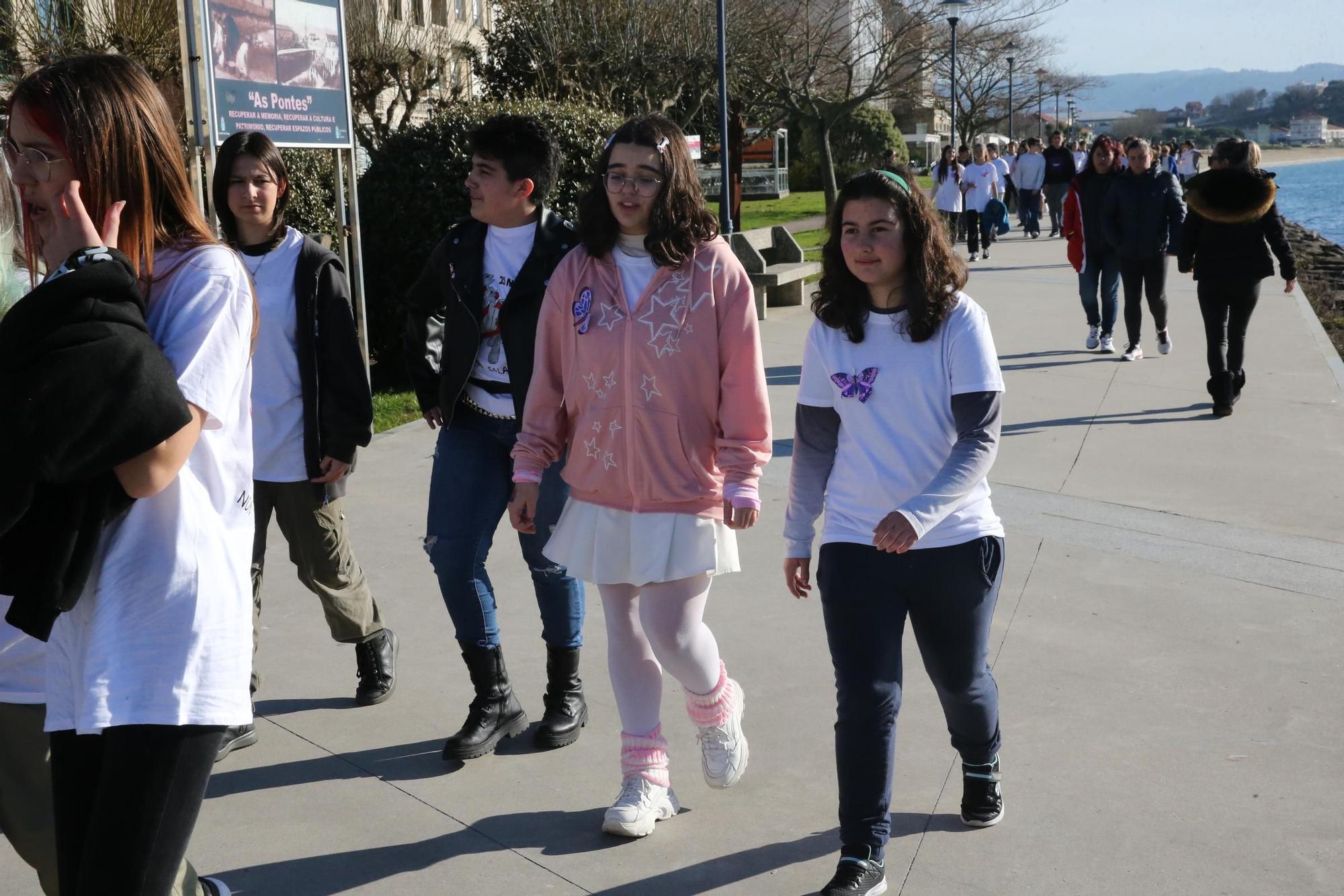 Los colegios, protagonistas en la previa del 25-N en O Morrazo