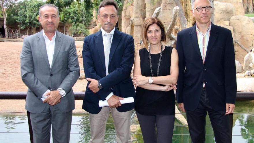 Luis Ángel Martínez, Francisco Beltrán Andreu, Maite Girau y Roger Llanes