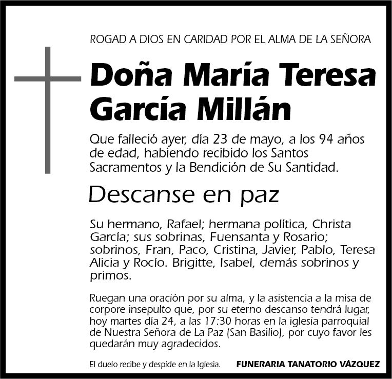 María Teresa García Millán