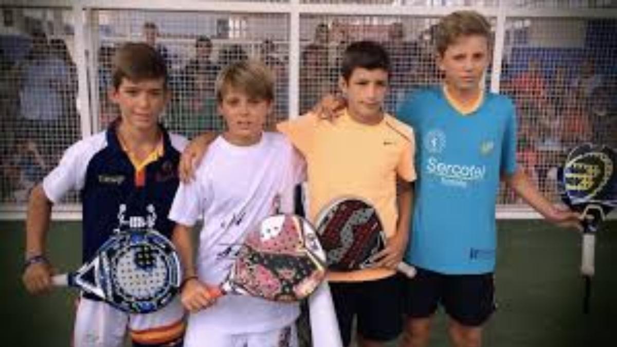 Kike Salas en el Campeonato de España de menores de 2014 donde se enfrentó a Arturo Coello