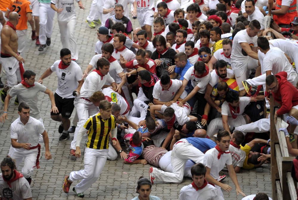 Tercer encierro de los San Fermines 2016