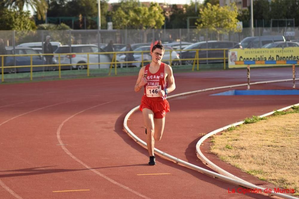 Control federativo de atletismo en Cartagena