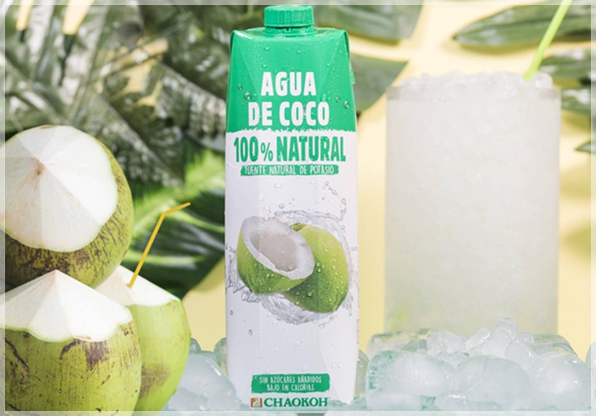 El agua de coco ayuda a adelgazar y es muy beneficiosa para el organismo