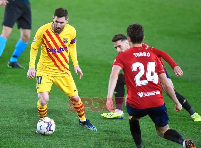 C.A. Osasuna, 0 - F.C.  Barcelona, 2 - LaLiga J26