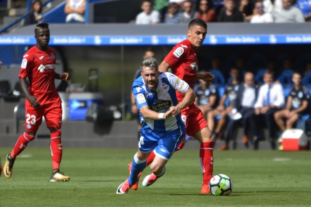 El Dépor le remonta al Getafe