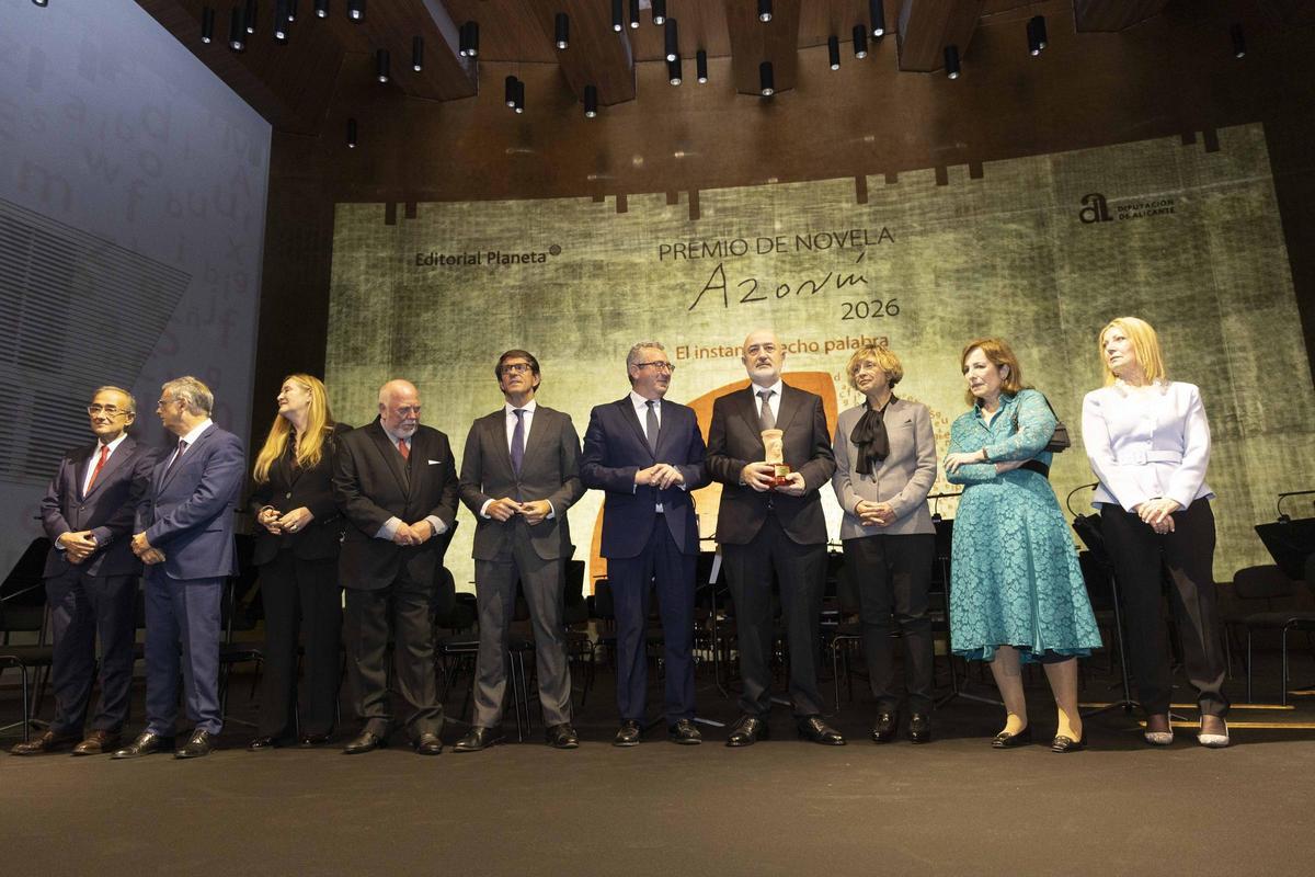 Pablo Álvarez gana el Premio Azorín 2026