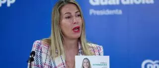 María Guardiola: "Me voy a presentar a la investidura, y yo sí para ser presidenta"