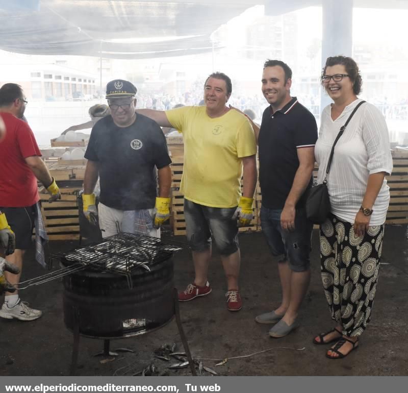 Torrà de la sardina en el Grao