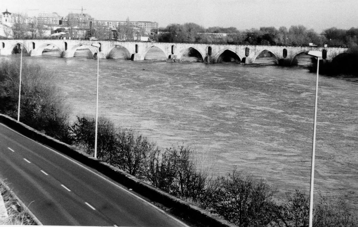 Crecidas históricas del río Duero en Zamora