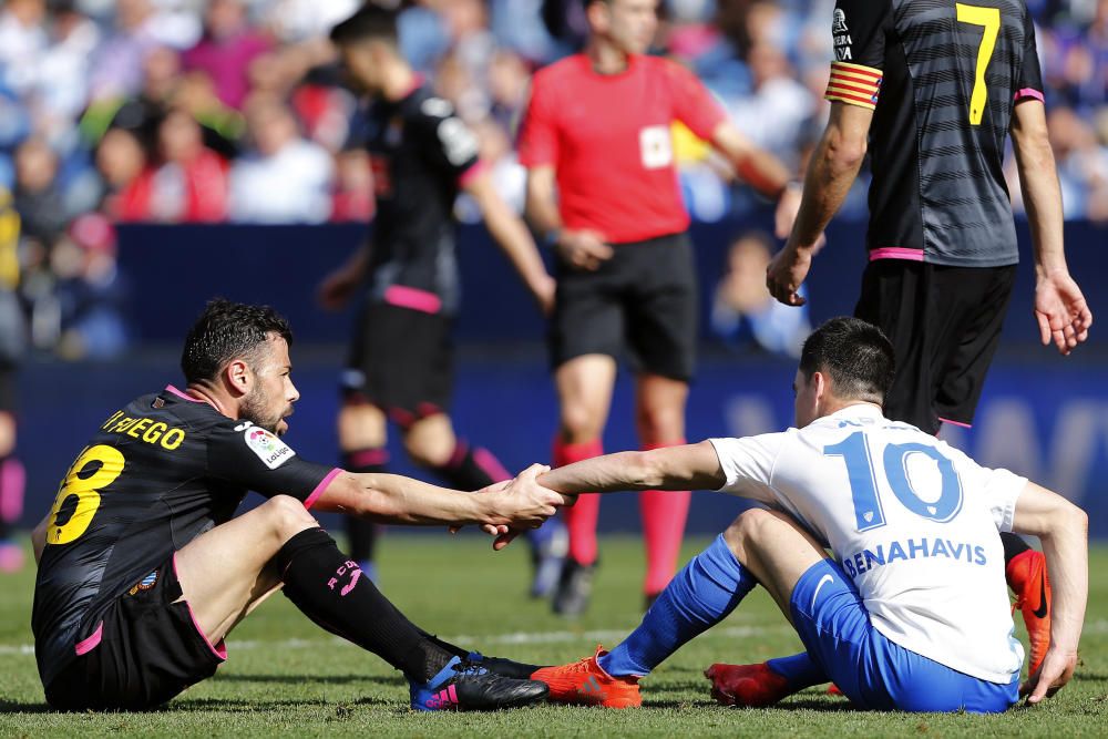 Les imatges del Màlaga - Espanyol