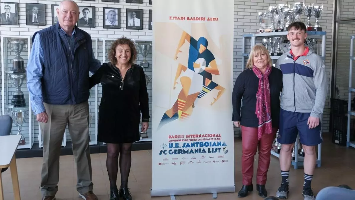 El S.C. Germania List, nuevo rival internacional de la Santboiana
