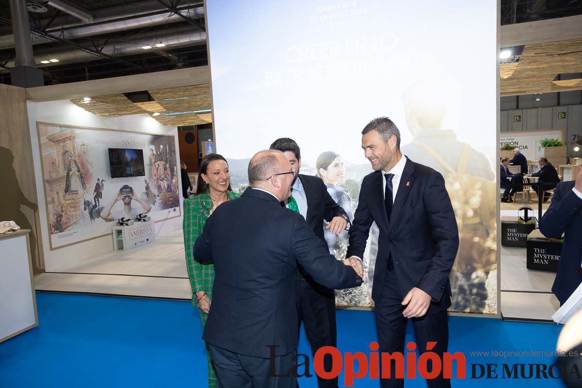 Así ha sido el primer día en el stand de la Región de Murcia en la Feria de Fitur