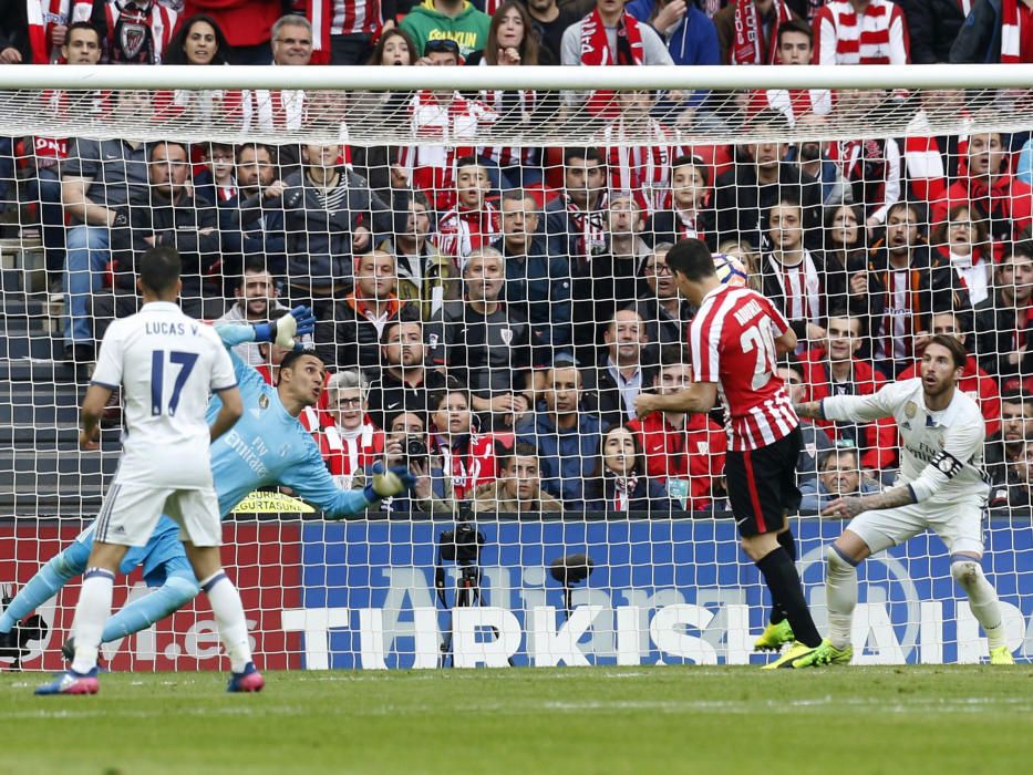 Las mejores imágenes del partido entre el Athletic y el Real Madrid en San Mamés.