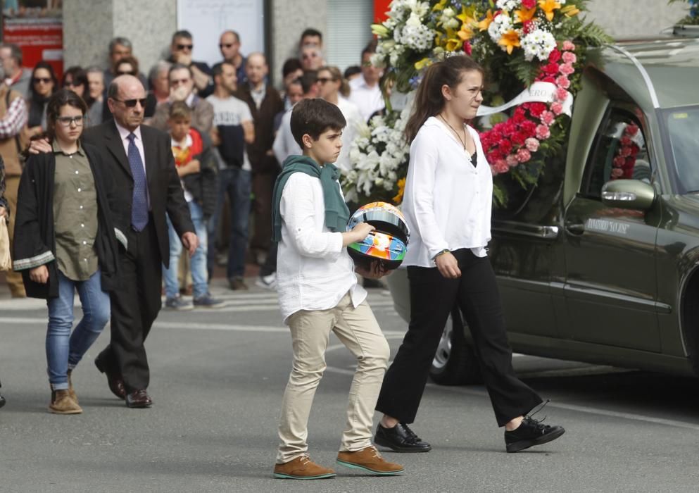 Funeral por el niño muerto en el circuito de La Morgal