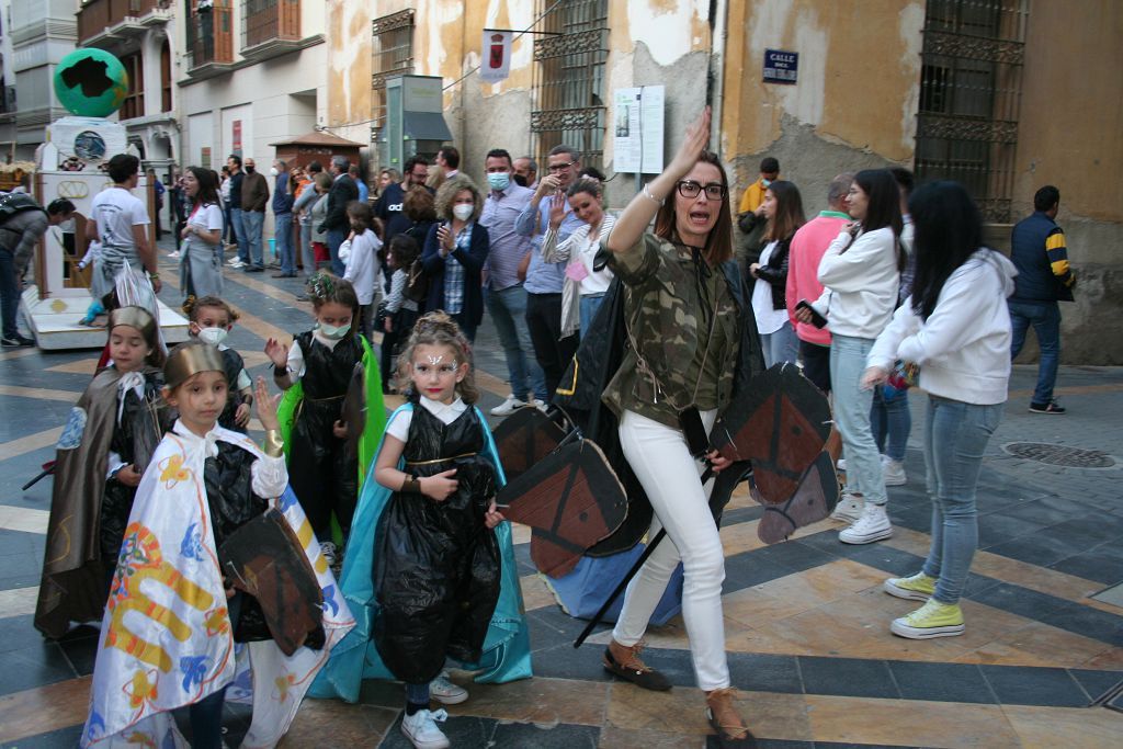 Procesión de papel en Lorca