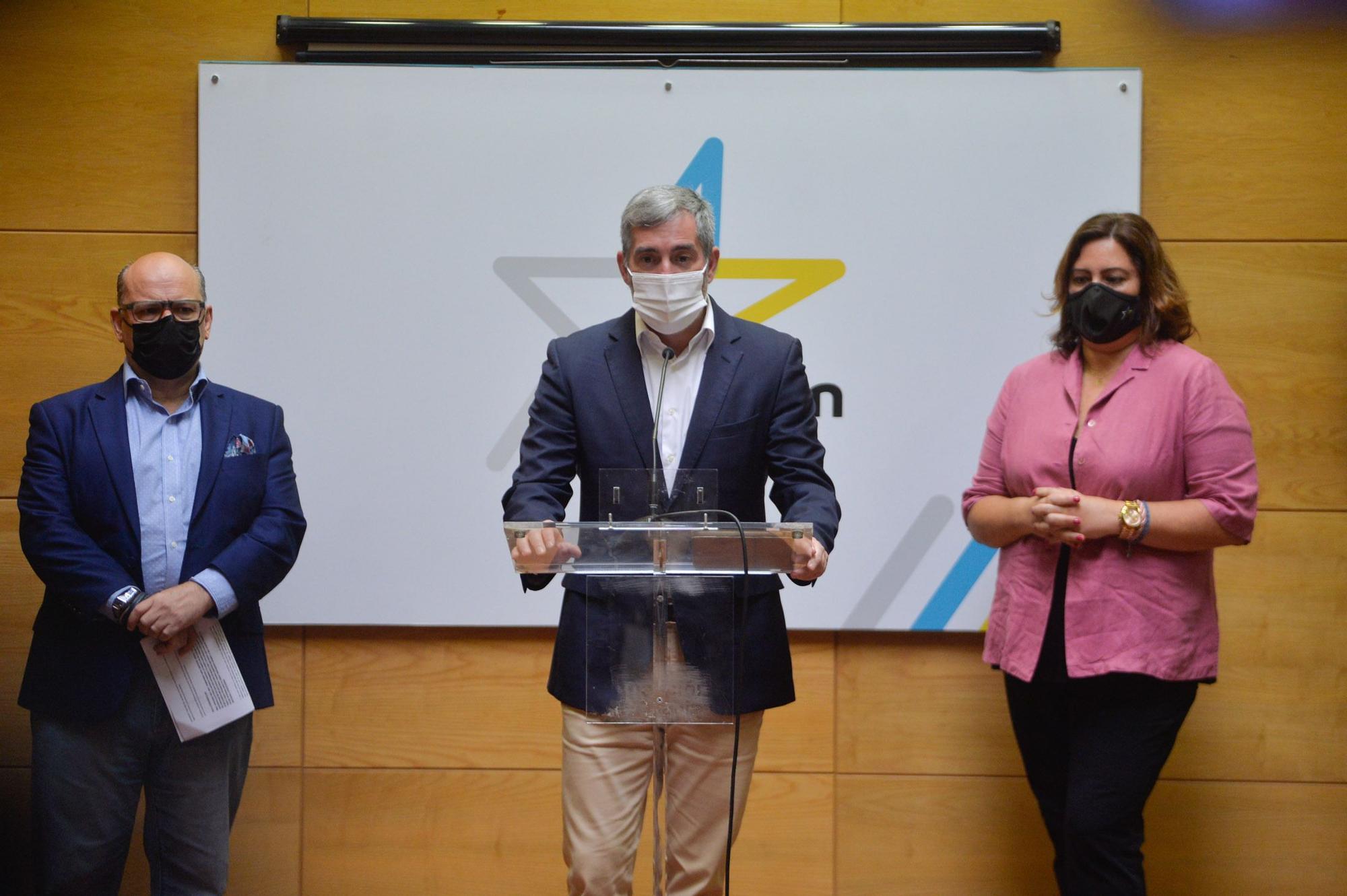 Clavijo y Barragán (CC) valoran el Plan para la Reactivación Social y Económica de Canarias