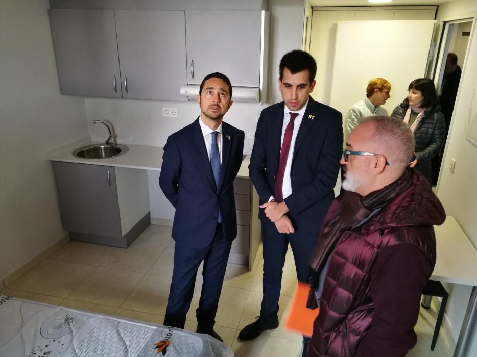 Inauguració de pisos tutelats per a gent gran a Ca