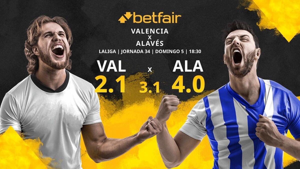 Valencia CF vs. Deportivo Alavés: horario, TV, estadísticas, clasificación y pronósticos